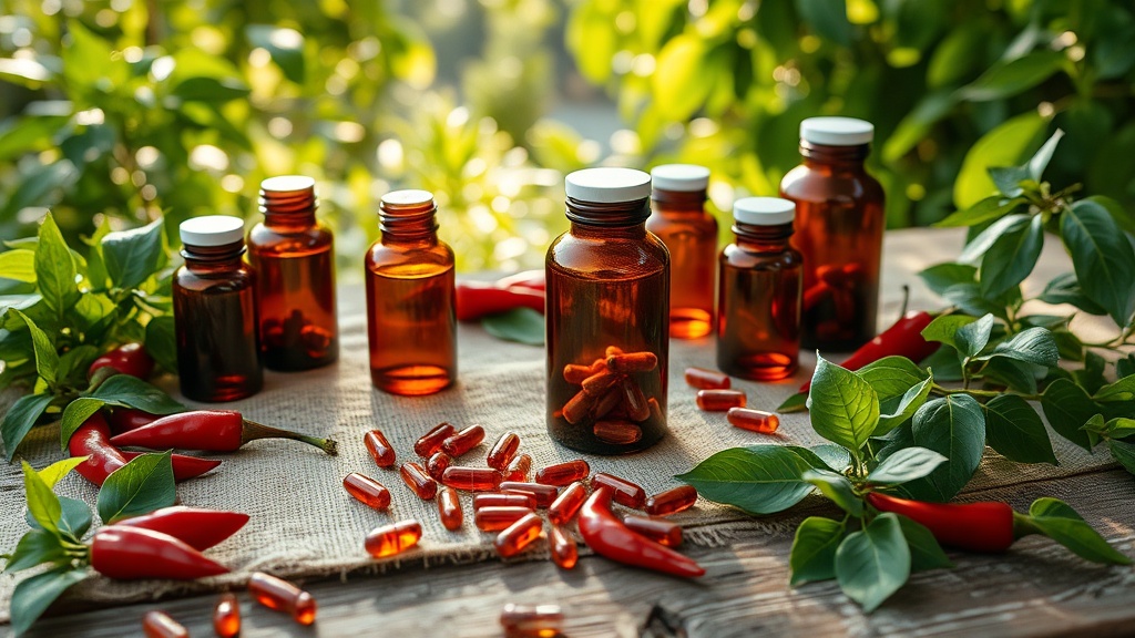 6 Premier Cayenne Pepper Capsules for Natural Healing